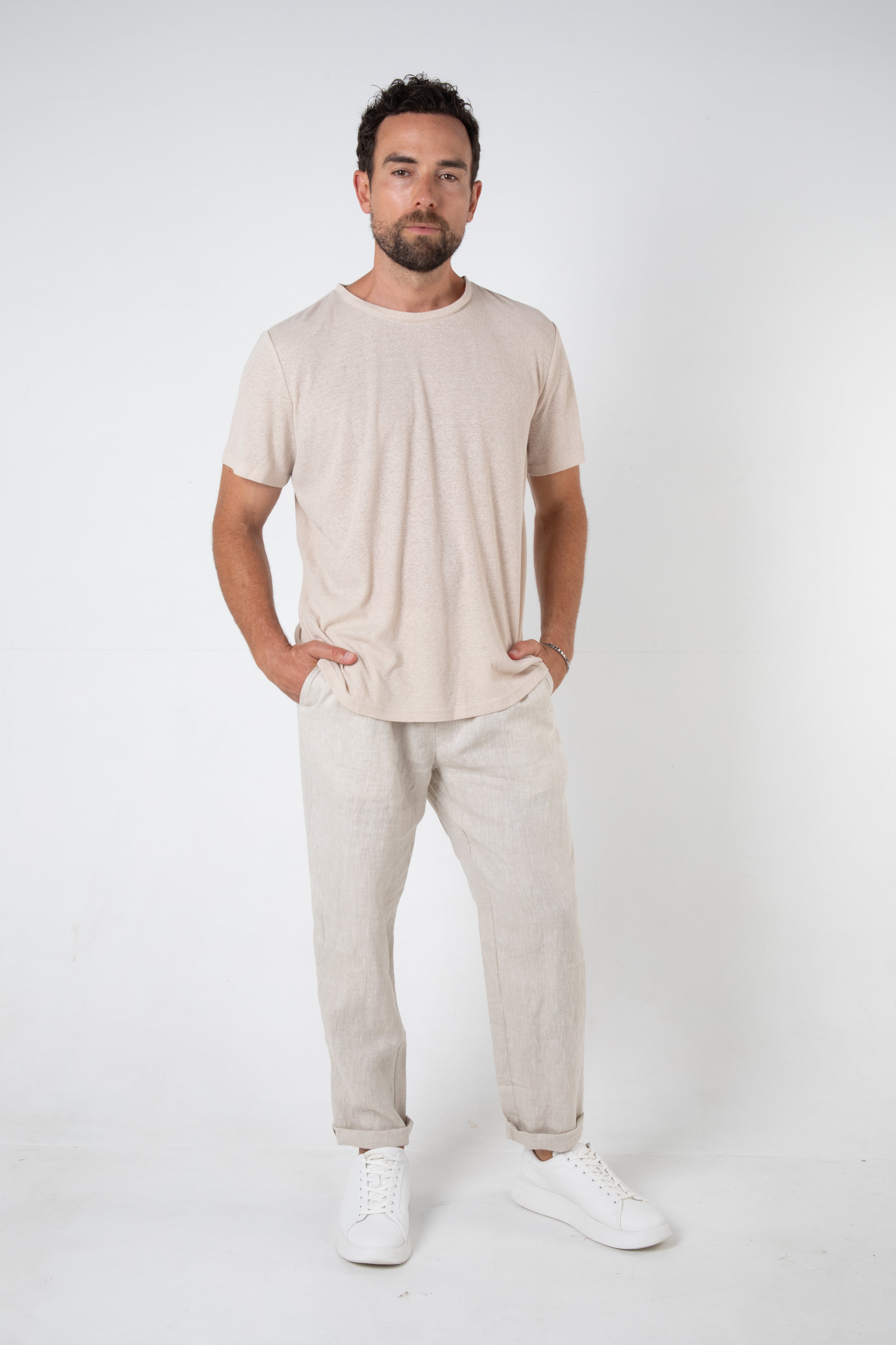 Linen Jack And Jones Leinenhose Jack Jones 2ER-PACK CARROT FIT